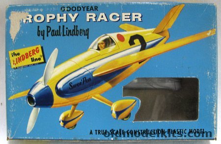 Lindberg 1/48 Swee' Pea Goodyear Trophy Midget Air Racer, 420-29 plastic model kit